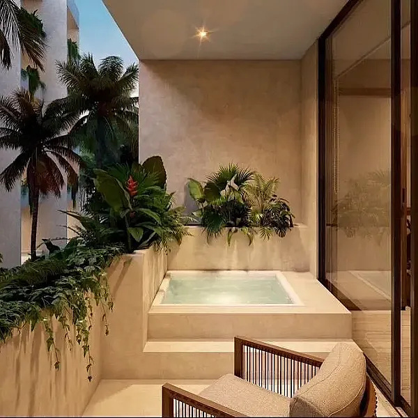 Venta de Departamento en La Veleta, en Tulum, Quintana Roo.
