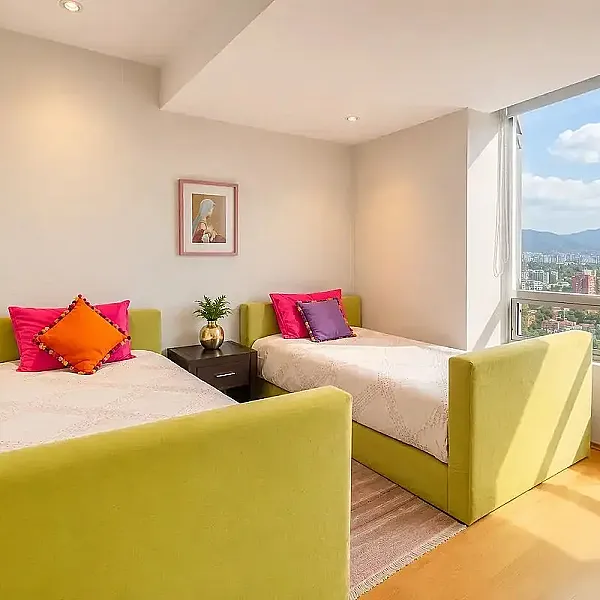 DEPARTAMENTO AMUEBLADO EN AV SANTA FE IB219