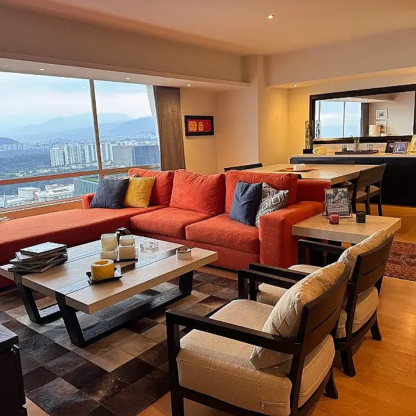 DEPARTAMENTO AMUEBLADO EN AV SANTA FÉ - TORRE H2O