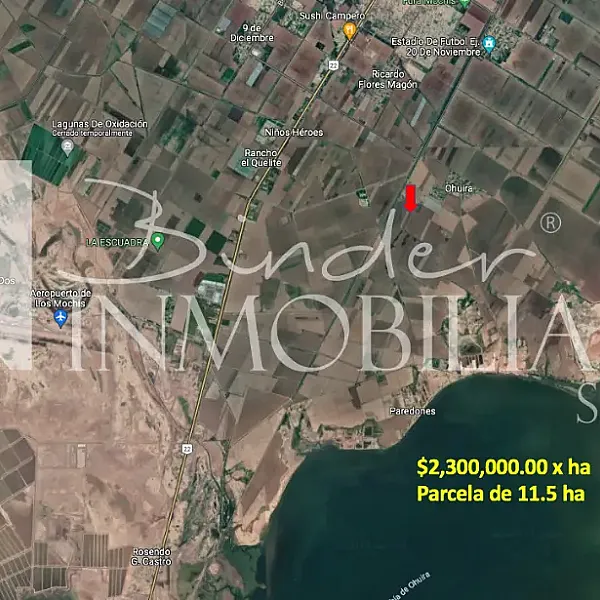 Terreno en Venta Ahome, Sinaloa