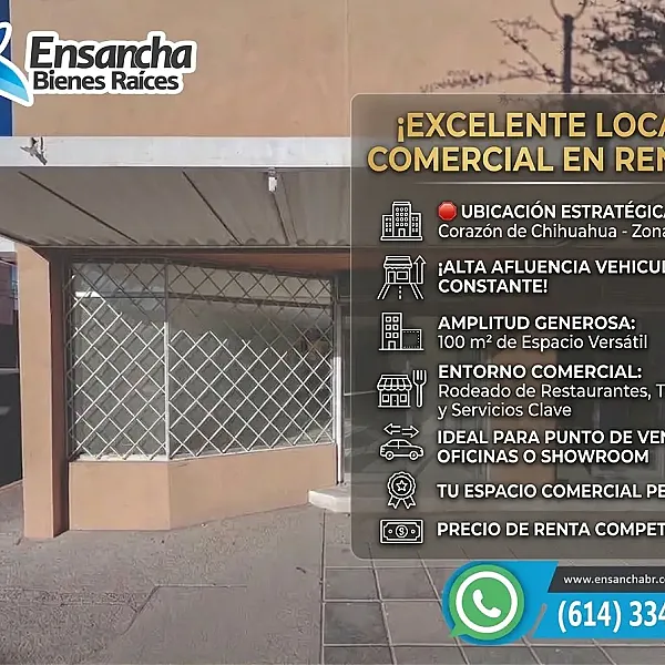 LOCAL ZONA CENTRO CHIHUAHUA