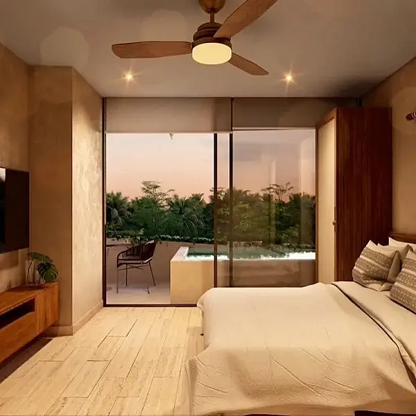 Venta de Departamento en La Veleta, en Tulum, Quintana Roo.