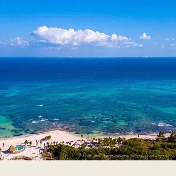 Venta de Departamento Beach Front en Playa del Carmen, Quintana Roo.