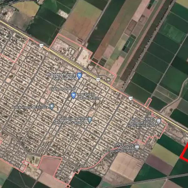 Terreno Agricola en  Juan Jose Rios, Guasave, Sinaloa.